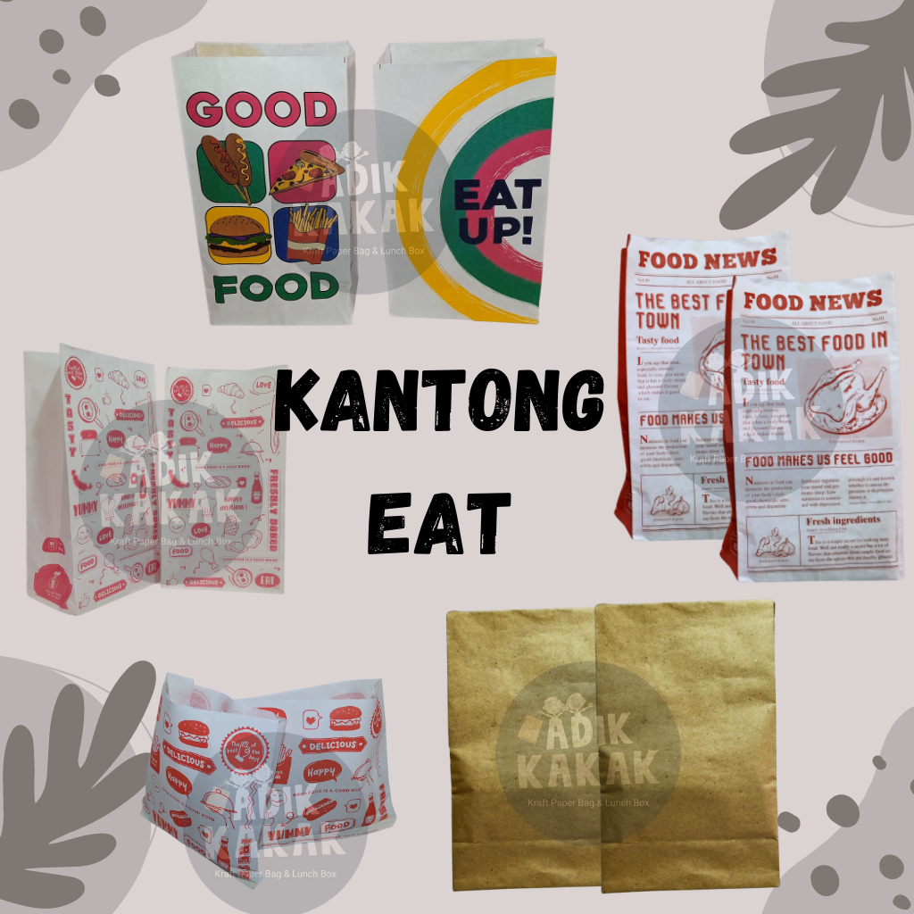 Jual Kantong Makanan Kantong Kertas Makanan Kantong Fried Chicken Kemasan Fried Chicken