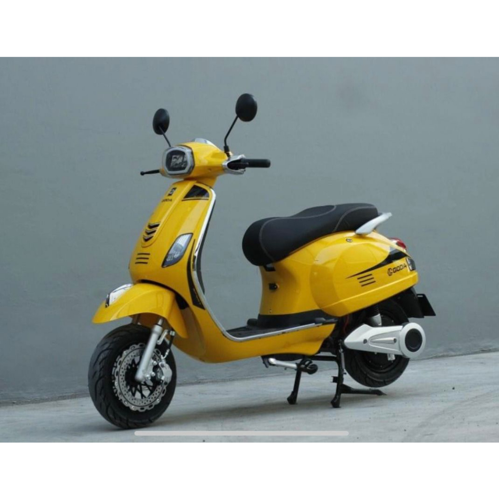 Jual Motor Listrik Golden Raptor Goda 220 Model Vespa | Shopee Indonesia