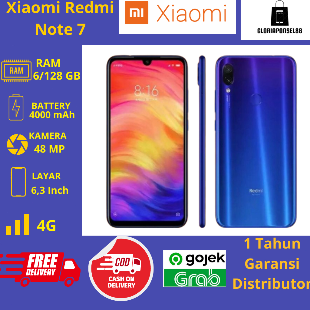 harga seken hp redmi note 7 ram 4
