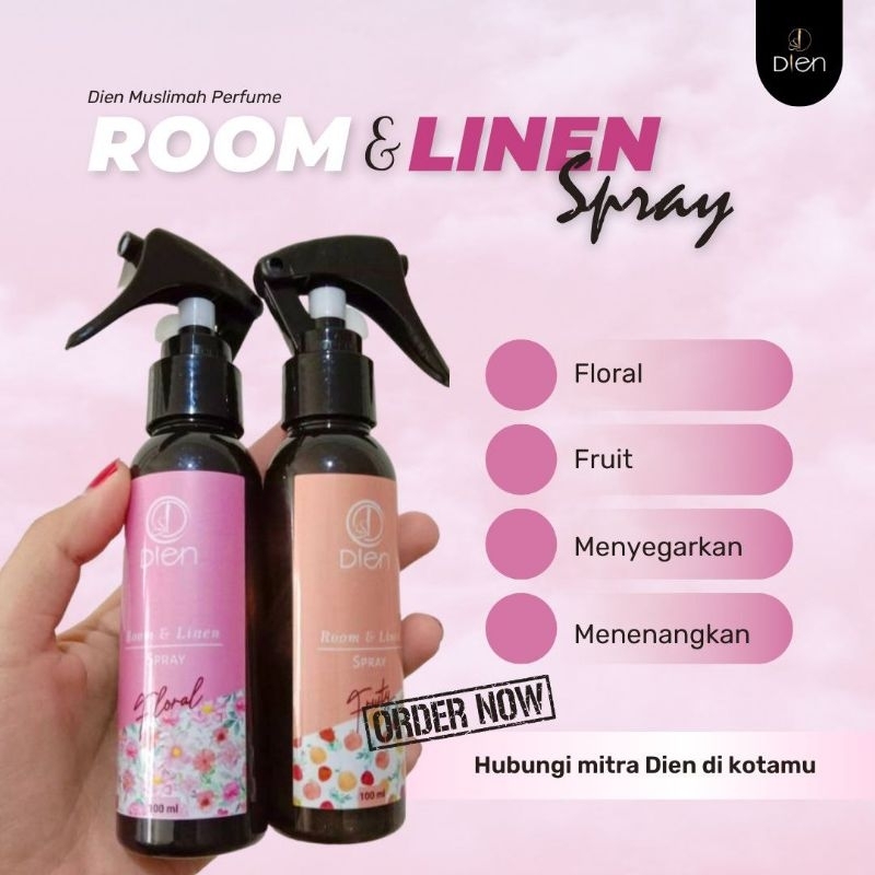 Jual Spray Linen & Room Parfum Pengharum Kain Ruangan by Dien Parfume