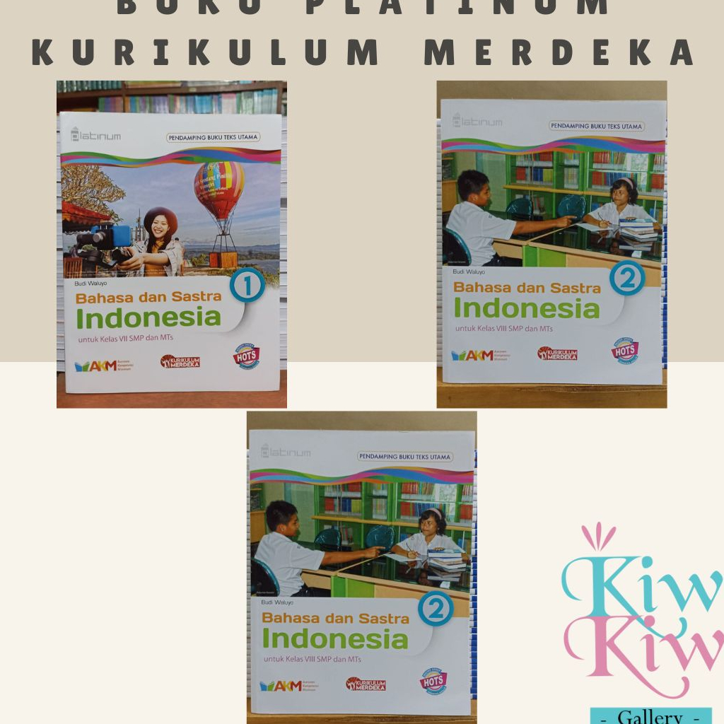 Jual Buku Bahasa Indonesia Kelas 7, 8, 9 SMP/MTS Kurikulum Merdeka ...