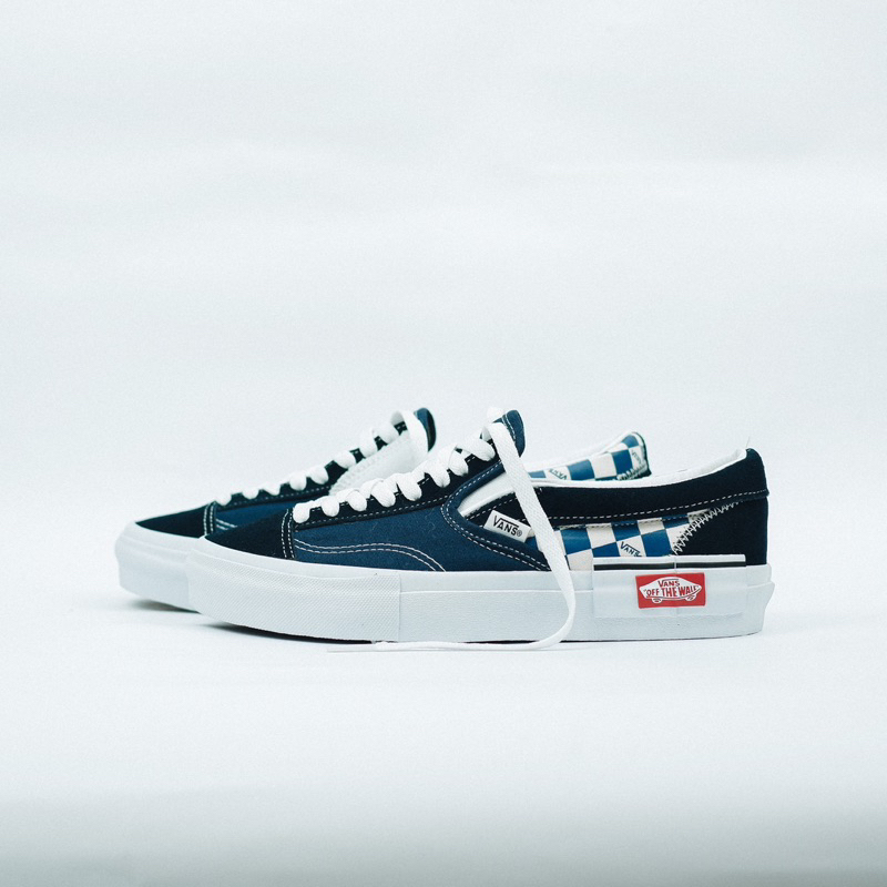 Vans Slip On Cut And Paste Navy 100 Original