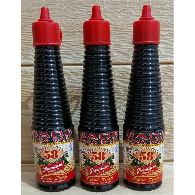 Jual Saos Raja Rasa 58 Halal MUI / Raja Rasa Merk 58 135ml | Shopee ...