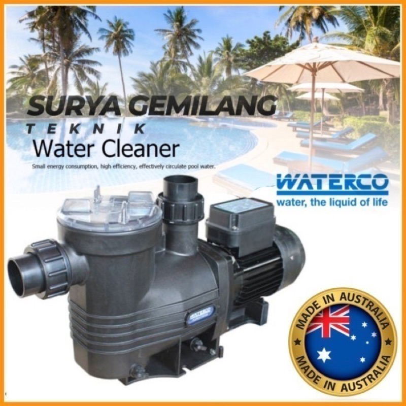 Jual Pompa Kolam Renang 2.5HP Waterco Supatuf 250 Mesin Pompa Air Kolam ...