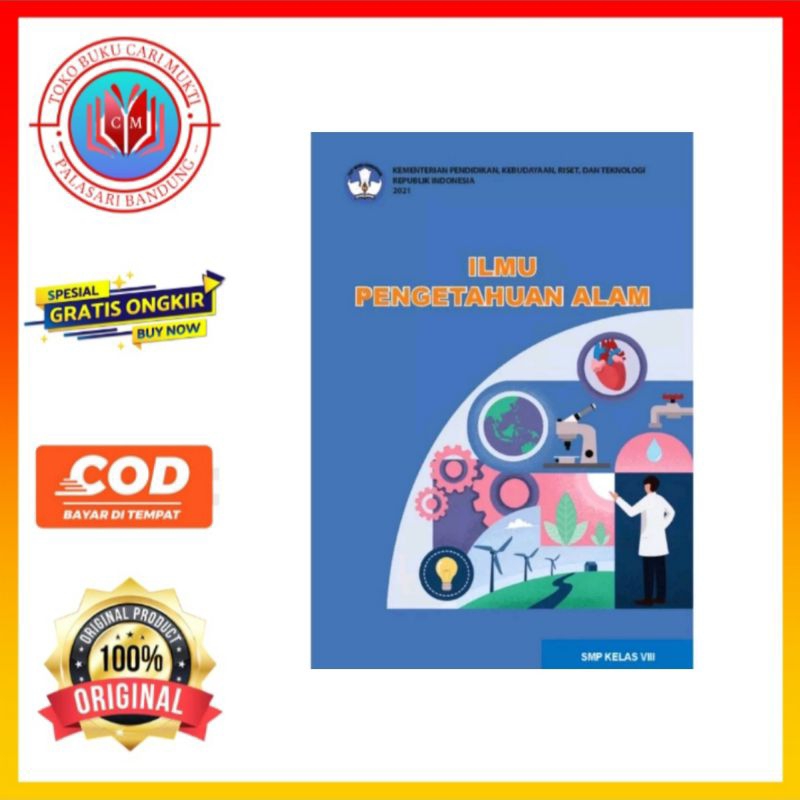 Jual Buku IPA Ilmu Pengetahuan Alam Untuk SMP Kelas 8 Kurikulum Merdeka ...