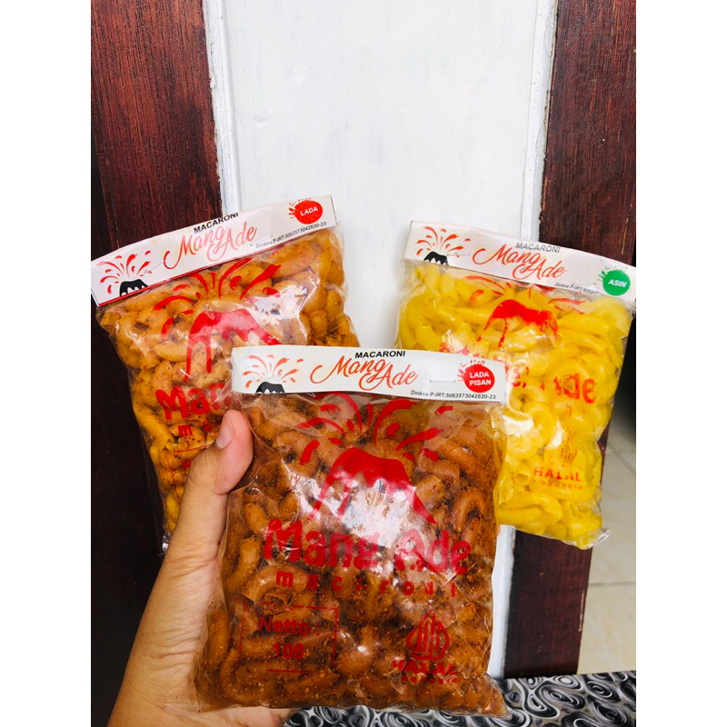Jual MAKARONI MANGADE 100gr|ORIGINAL, ada logo MANGADE DI KEMASAN ...