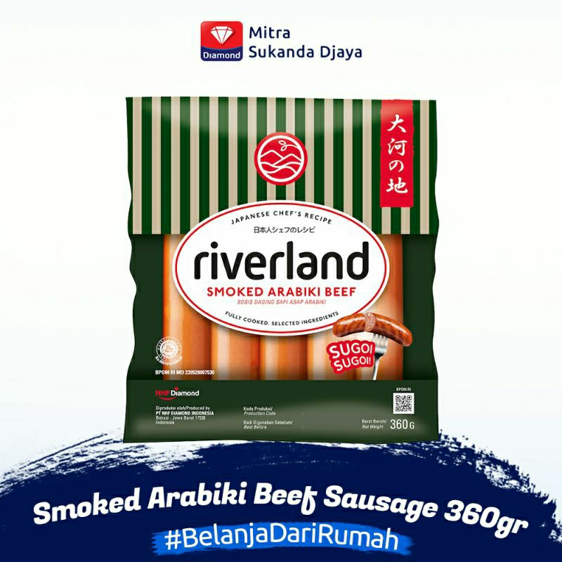 Jual RIVERLAND SMOKED ARABIKI SAUSAGE | Shopee Indonesia