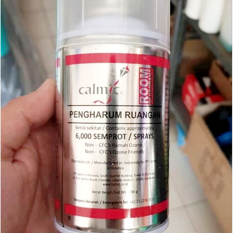 Jual Alat Pengharum ruangan otomatis plus REFFIL calmic Free Batre ...