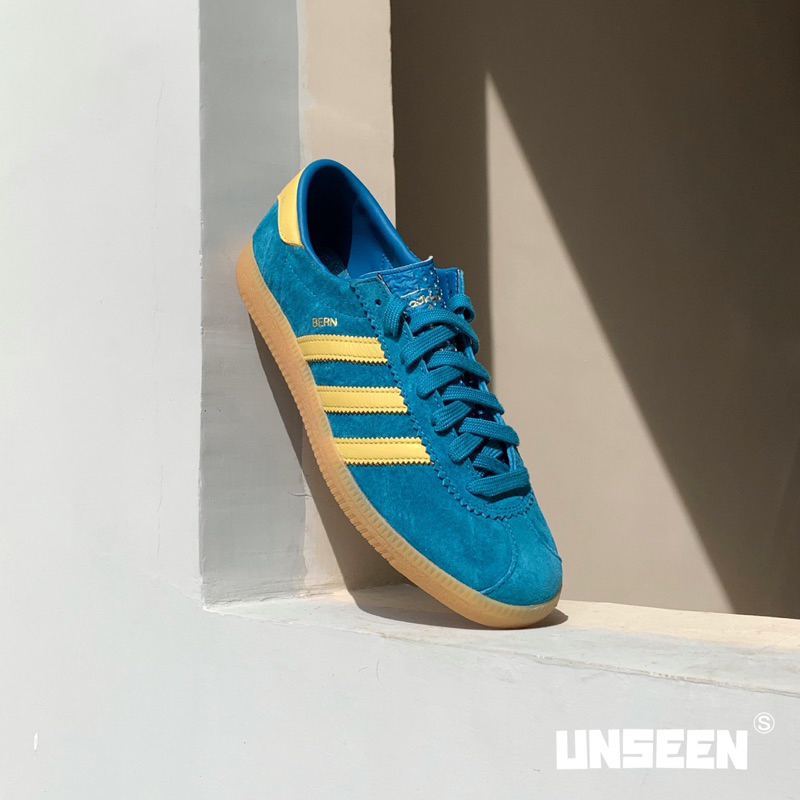 Jual Adidas Originals Bern Archive - Size? Exclusive, Blue | Shopee ...