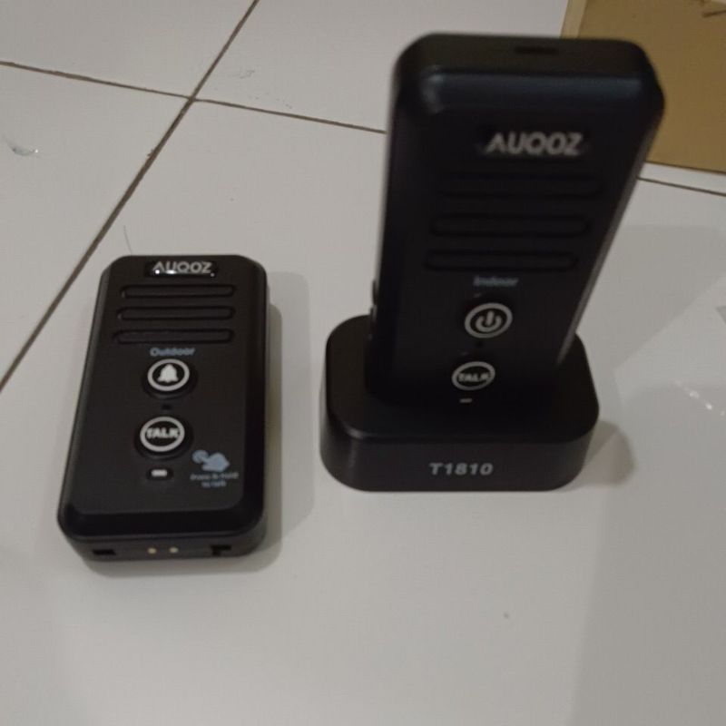 Jual AUQOZ T1810 wireless intercom doorbell charger | Shopee Indonesia