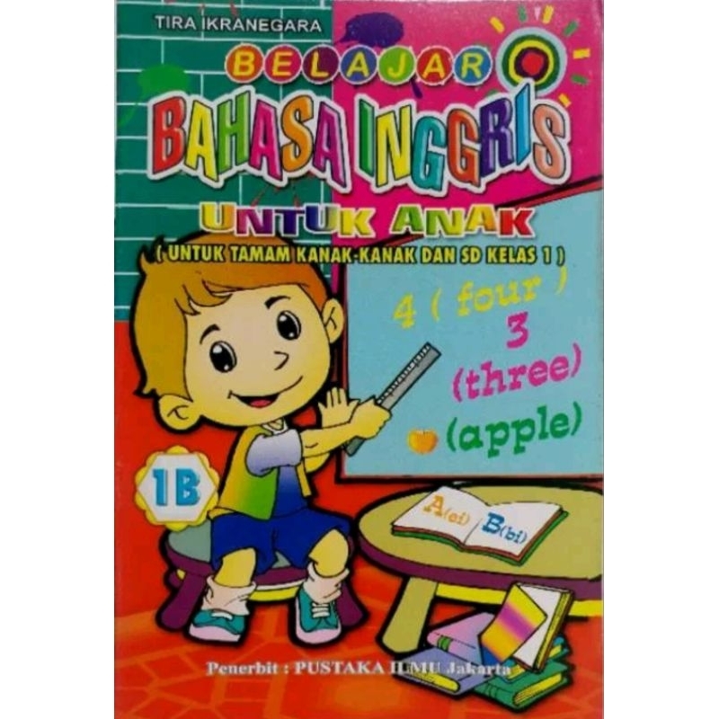 Jual Buku Belajar Bahasa Inggris 1B Untuk Anak TK Dan SD Kelas 1 ...