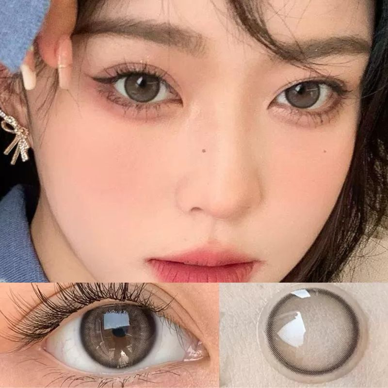 Jual SOFTLENS FOG PEARL GREY COLORED LENSES lensa kontak warna Shopee