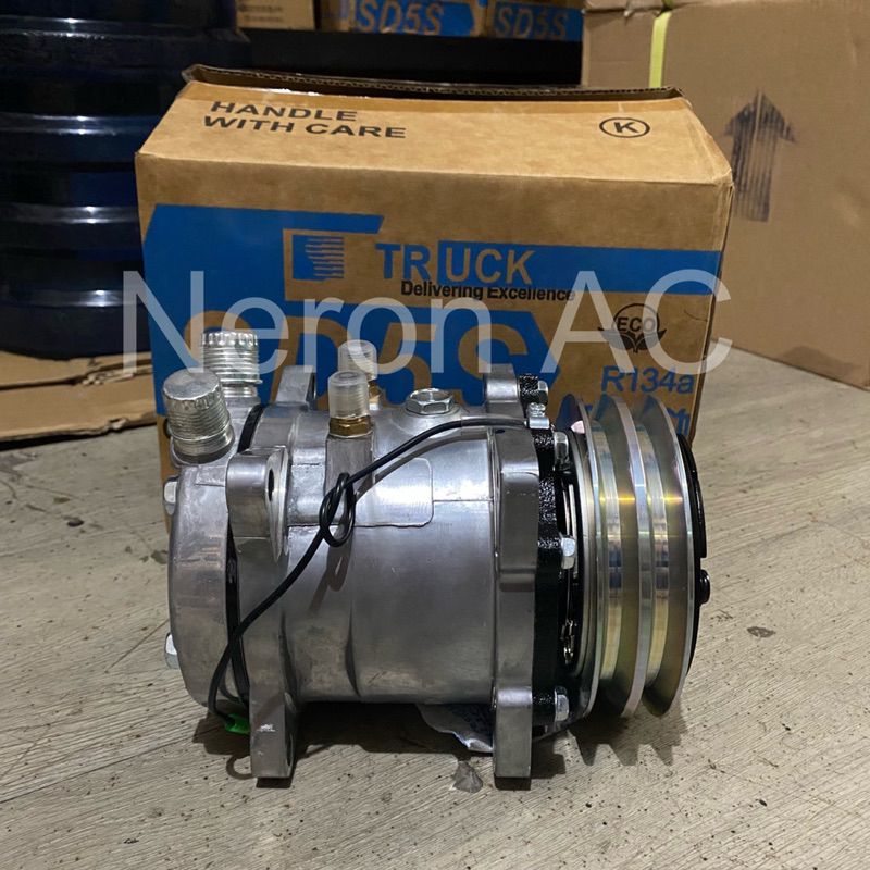 Jual KOMPRESOR 507 COMPRESSOR 507 AC MOBIL SANDEN 12 VOLT / 24 VOLT ...