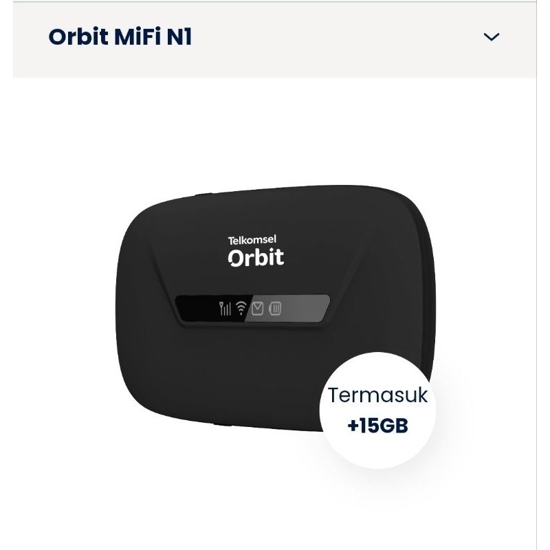 Jual orbit mifi n1 (portable) | Shopee Indonesia
