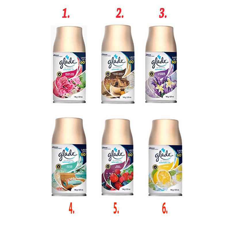 Jual Glade Automatic Refill 60 Days Lemon Peony Pengharum Ruangan 225ml