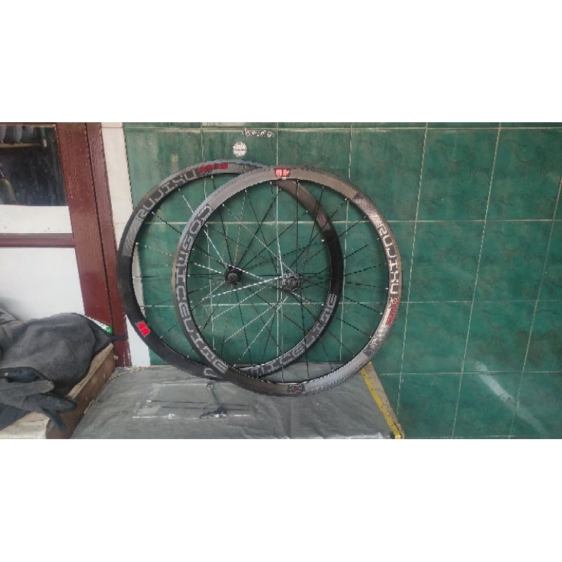 Jual Wheelset Depan Belakang FnR Rujixu Cosmic Elite Fixie Fixedgear 18/24h hub rujixu fixfix 