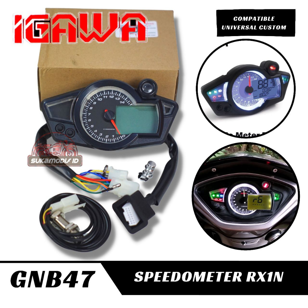 Jual SPEEDOMETER semua motor Supra Rx King Mx dll RX1N Spido RX 1 ...