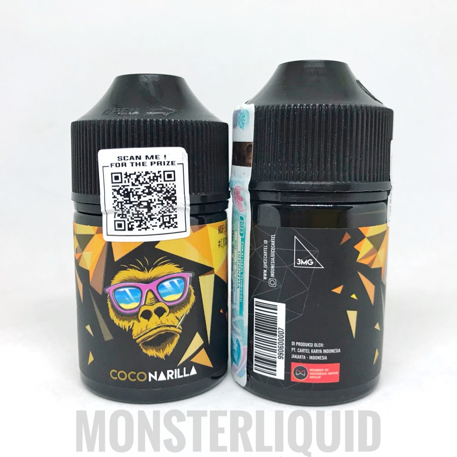 Jual COCONARILLA BANANA COFFEE CHOCOLATE BY JUICE CARTEL 3MG 60ML ...