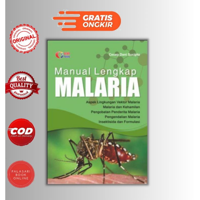 Jual Buku Manual Lengkap Malaria Aspek Lingkungan Vektor Malaria ...