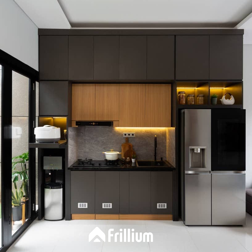 Jual Custom Kitchen Set Minimalis HPL, Duco Sesuai Kebutuhan & Budget ...