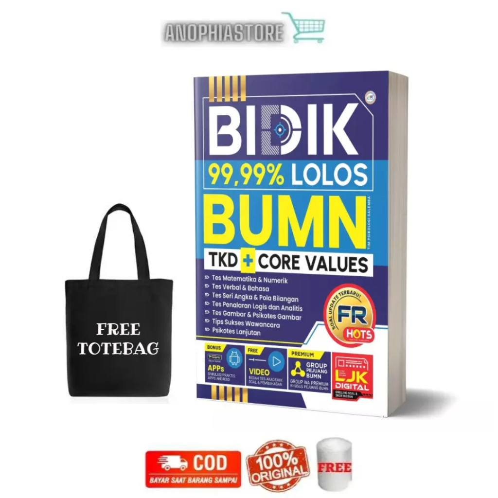 Jual BUKU BIDIK BUMN 99,99% LOLOS BUMN TKD + CORE VALUES | Shopee Indonesia