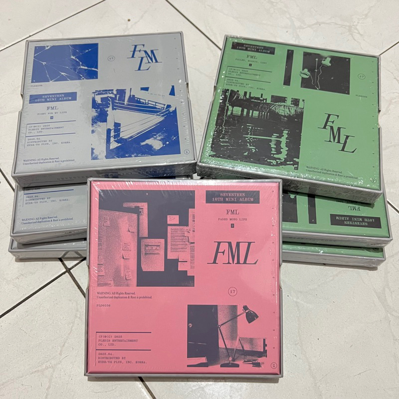 Jual READY STOCK ALBUM SEVENTEEN FML ALBUM REGULER NORMAL VERSION VER A ...