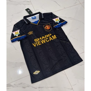 Jersey Sharp Manchester United MU, Fesyen Pria, Pakaian , Atasan