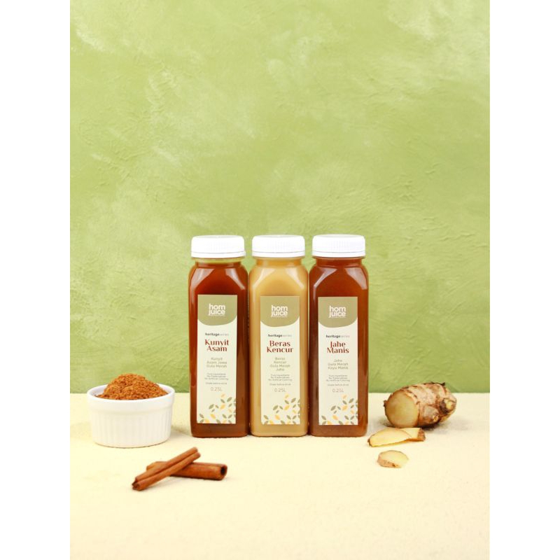 Jual Jus Sehat Jus Detox Cold Pressed Juice | Paket Homjuice Heritage