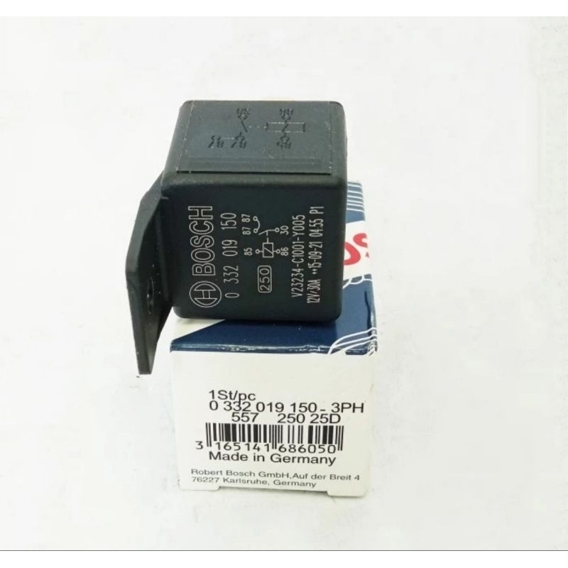 Jual Relay Bosch Kaki 5 Relay Lampu Klakson Mobil Motor 12V Berkualitas