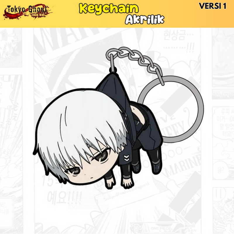 Jual [Tokyo Ghoul] Gantungan kunci strap hp full akrilik versi