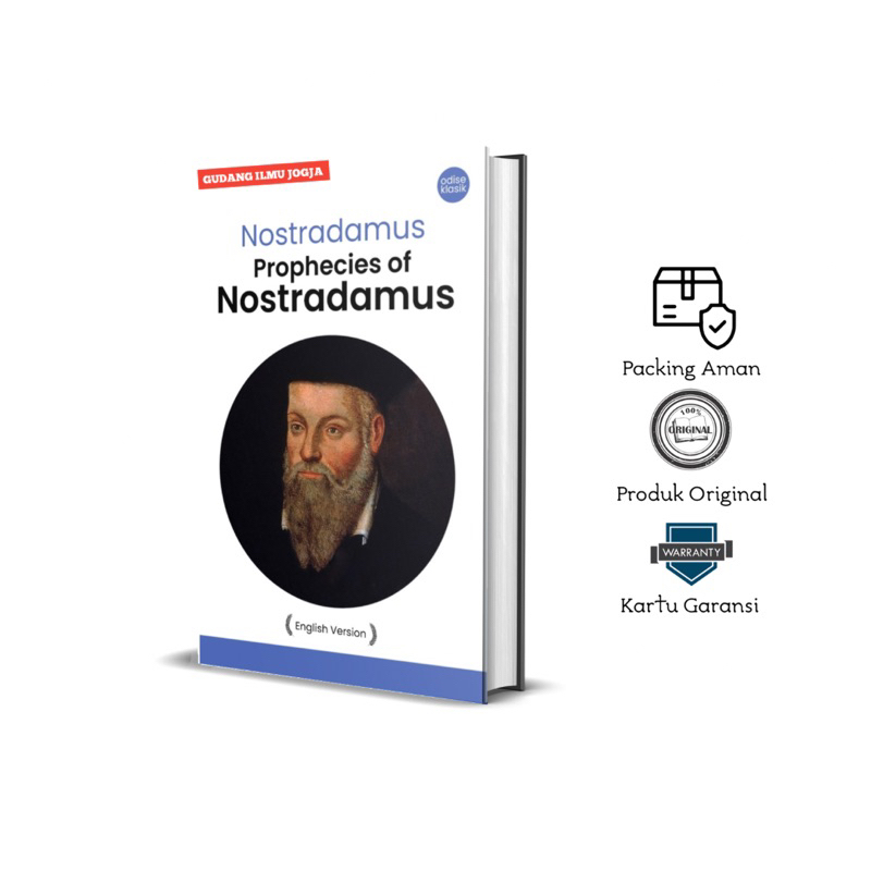 Jual Prophecies Of Nostradamus - Nostradamus (Original) English Version ...