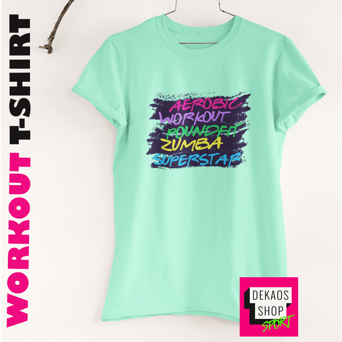 Jual BAJU OLAHRAGA WANITA AEROBIC ZUMBA YOGA POUNDFIT FITNESS