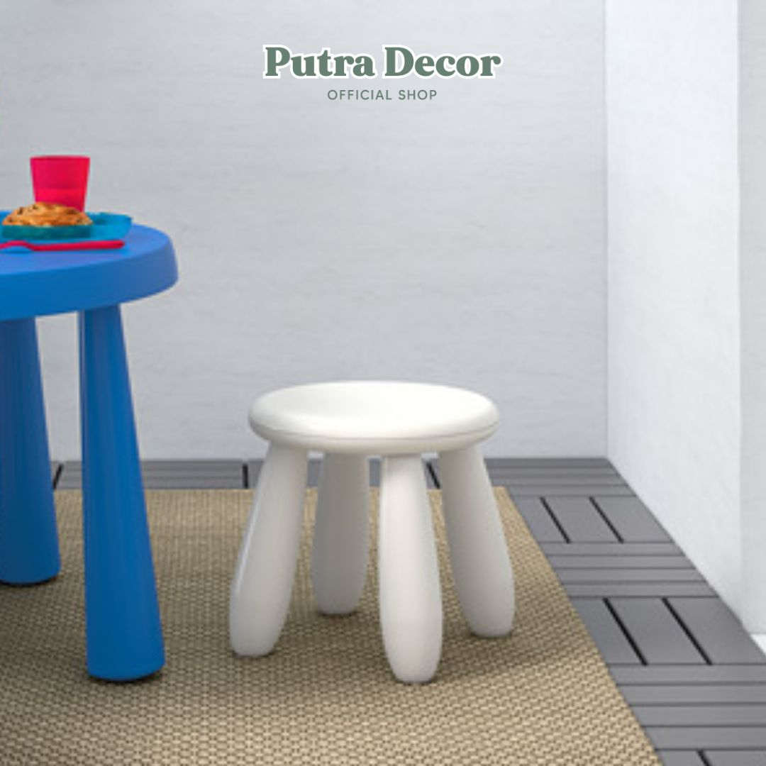 Jual IKEA MAMMUT bangku anak PUTIH MM2367 Shopee Indonesia