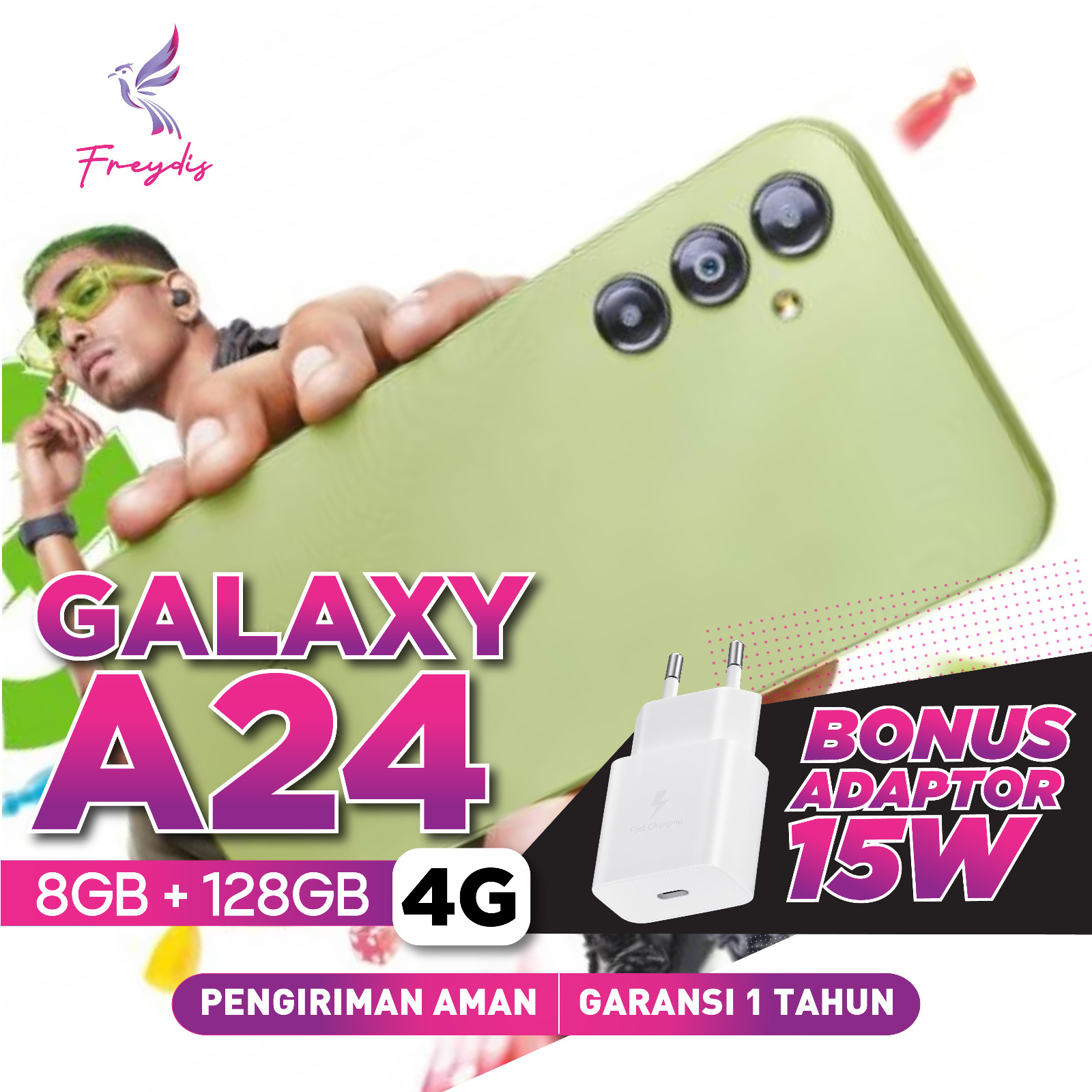 Jual Samsung Galaxy A24 8/128 GB RAM 8 ROM 128 8GB 128GB HP Smartphone ...
