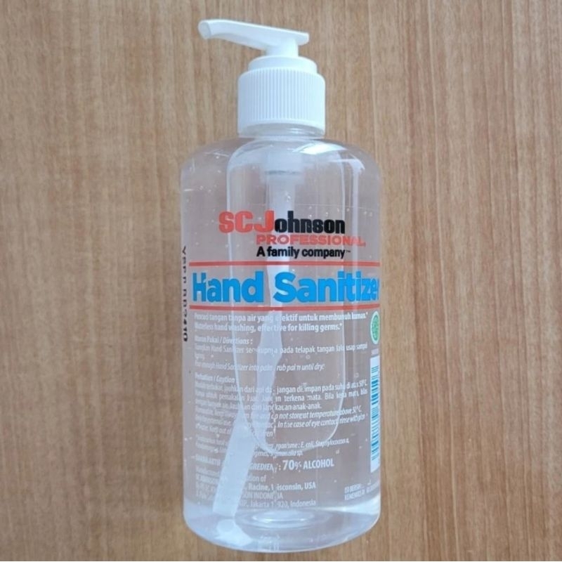 Jual SC Johnson Hand Sanitizer Gel Pump 500ml | Shopee Indonesia