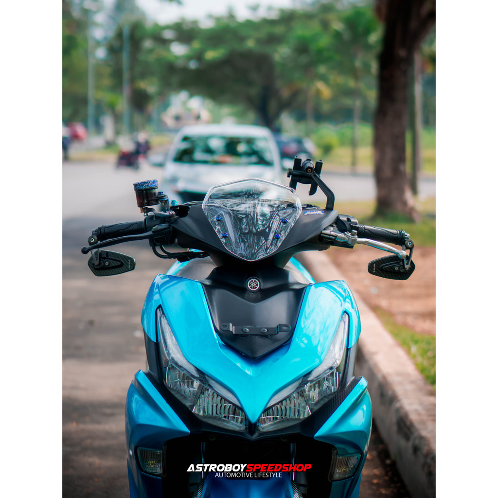 Jual Visor Windshield Yamaha Aerox New And Old Model Standar Shopee