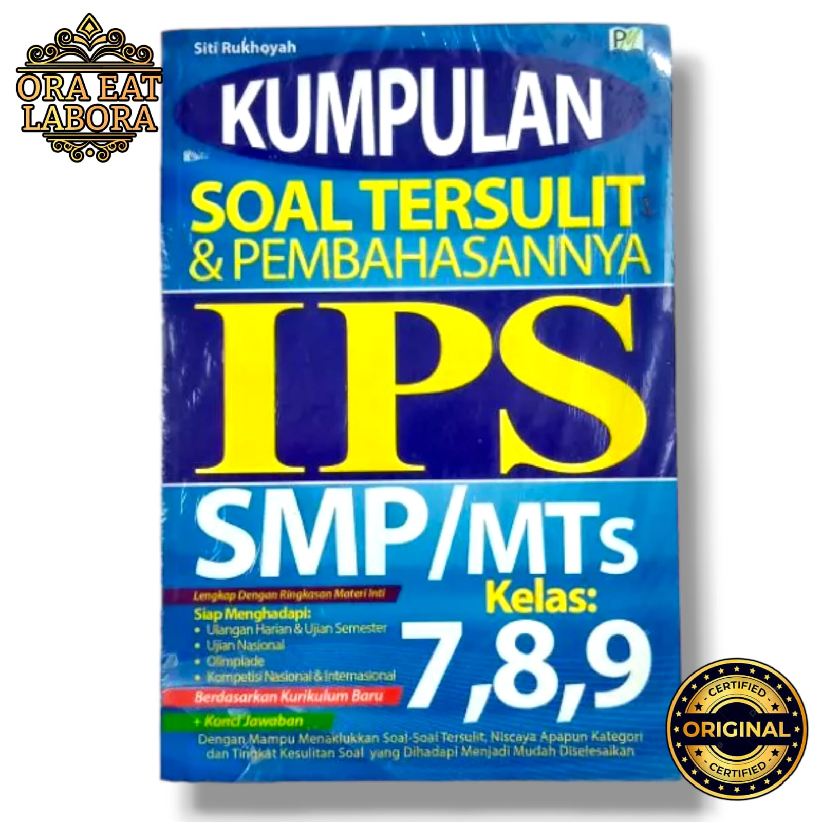 Jual Buku Pelajaran Original Kumpulan Soal Tersulit & Pembahasannya IPS ...