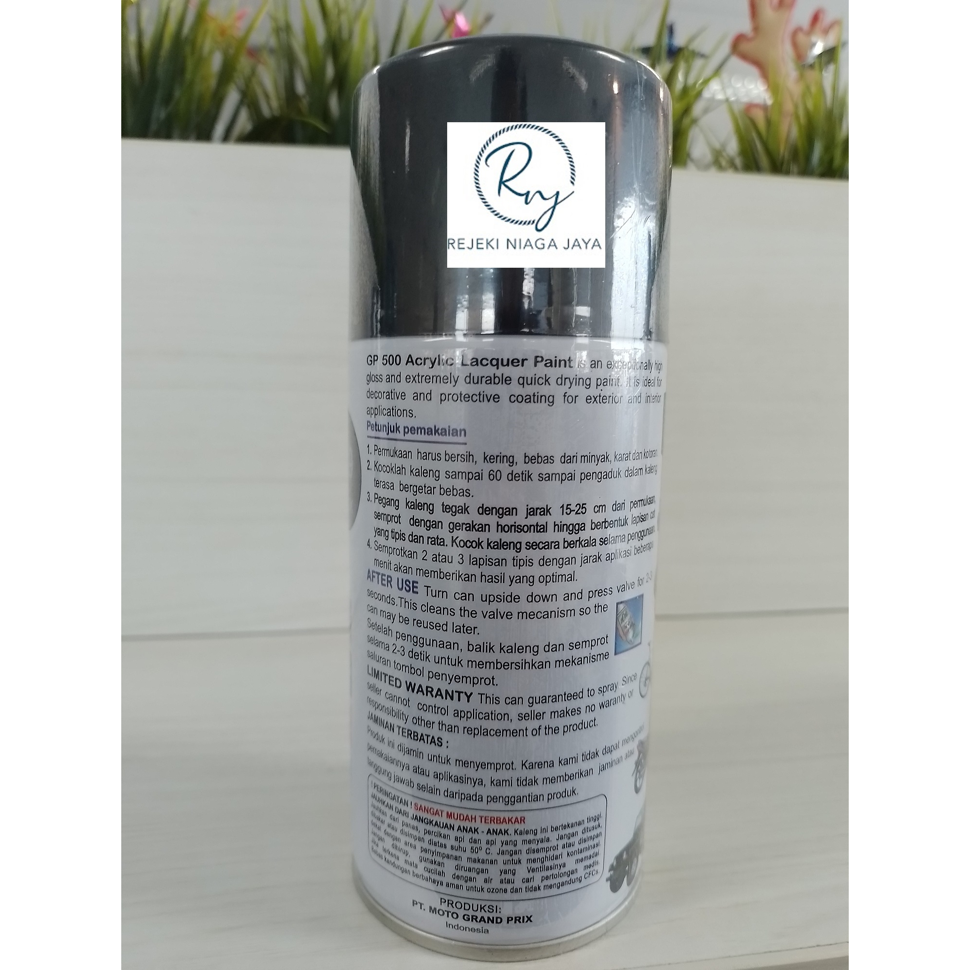 Jual Cat Semprot GP500 1 dus kecil (isi 6 kaleng) | Shopee Indonesia