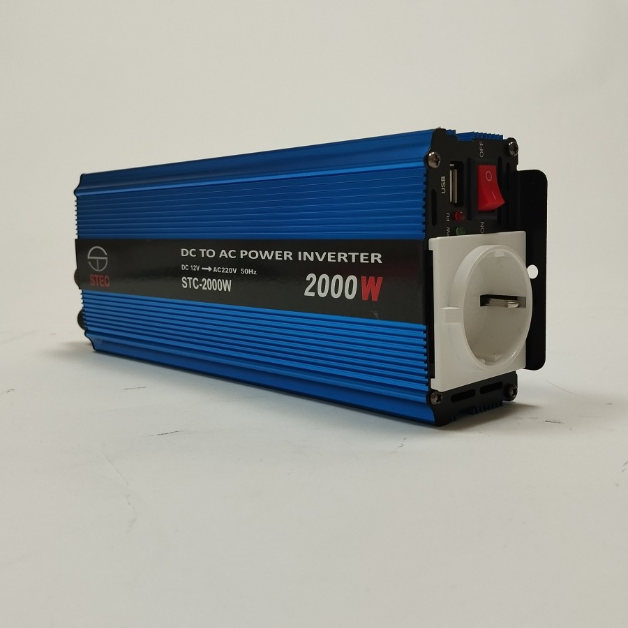Jual power inverter STEC STC dc to ke ac 2000w 2000 w watt stc-2000w ...