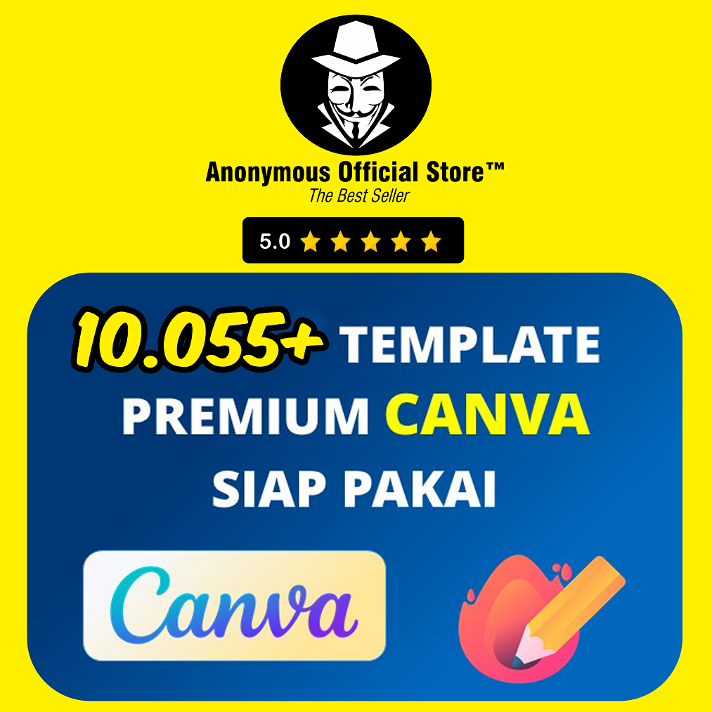 Jual KOLEKSI 10.055+ TEMPLATE CANVA DESIGN GRAFIS DESAIN UNTUK MEDIA ...