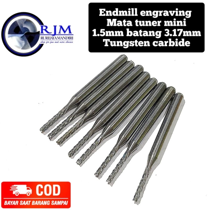 Jual IS2090 mata router bit CNC endmill engraving Mata tuner mini 1.3mm ...