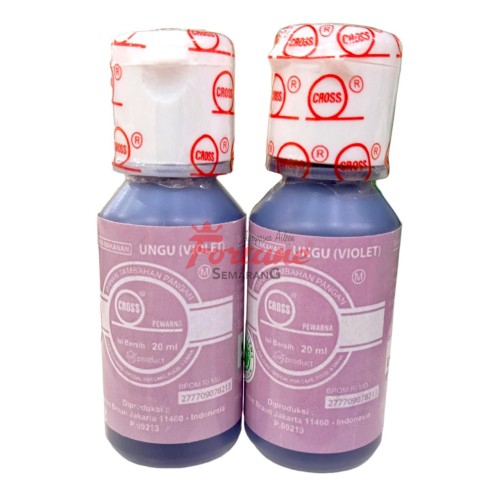 Jual PEWARNA CROSS VIOLET 20ML | Shopee Indonesia
