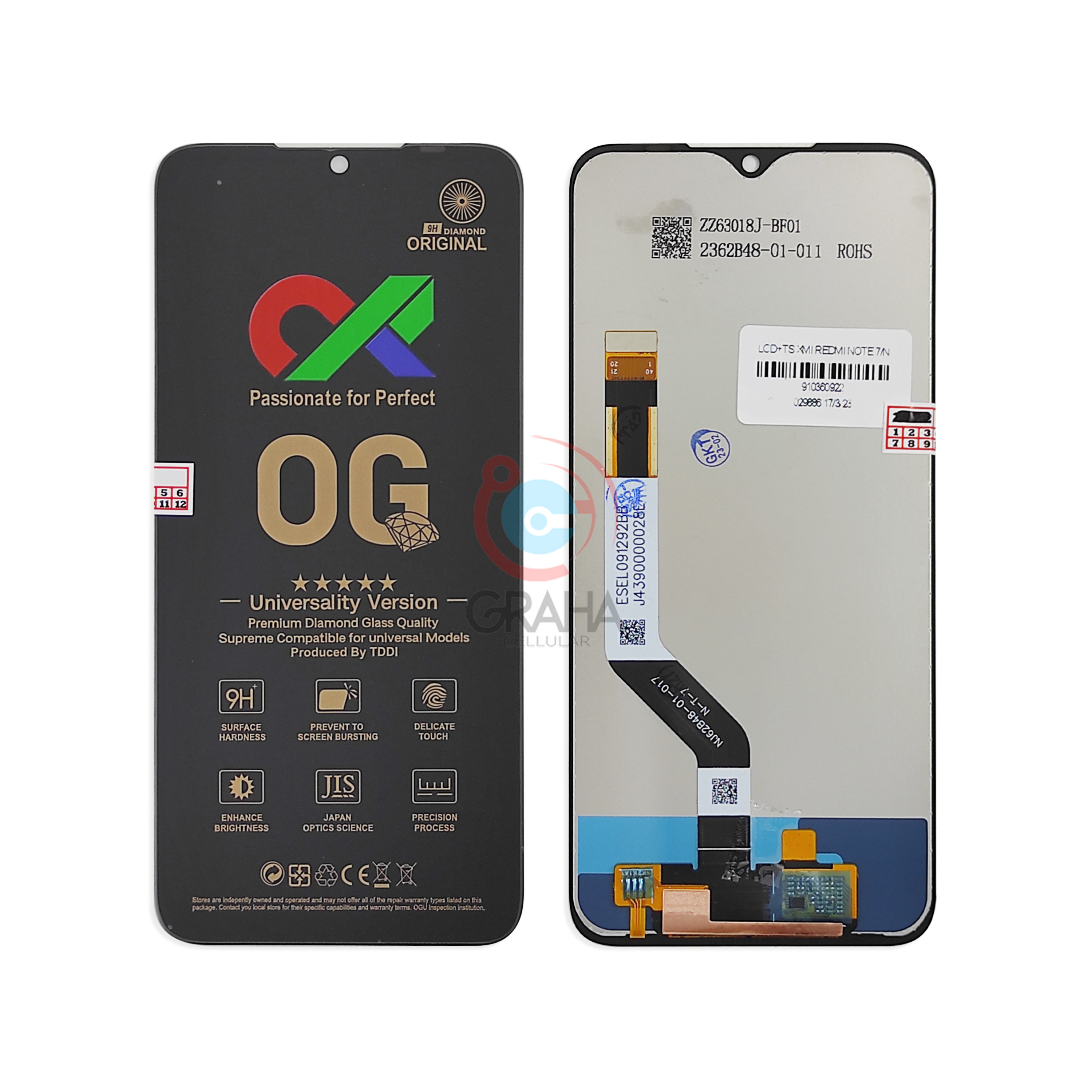 LCD XIAOMI REDMI NOTE ORI FULLSET TOUCHSCREEN