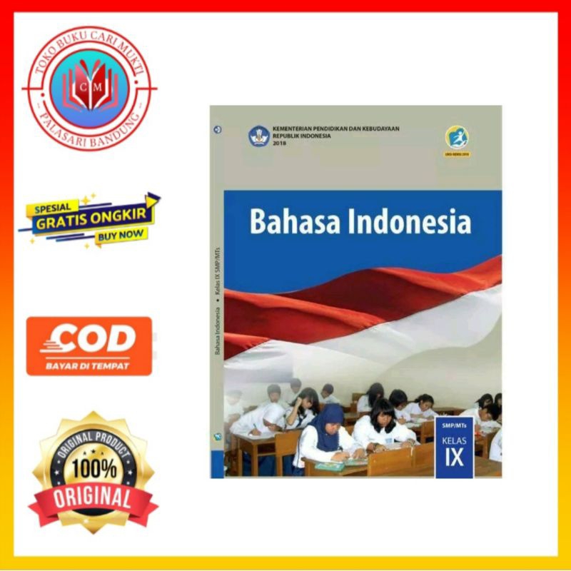 Jual Buku Siswa Bahasa Indonesia Untuk SMP/MTS Kelas 9 Kurikulum 2013 ...