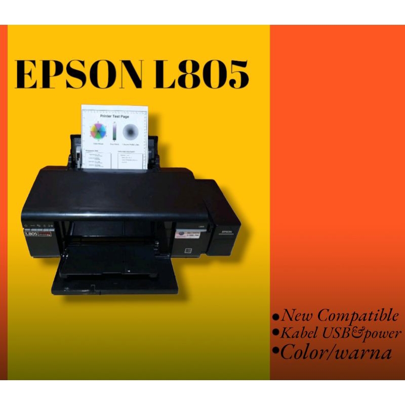 Jual Epson Printer L805 Inkjet L805 L 805 Wifi Printer Photo | Shopee ...