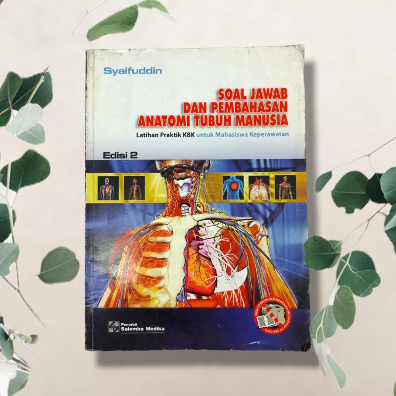 Jual Soal Jawab Dan Pembahasan Anatomi Tubuh Manusia Edisi 2 Latihan ...