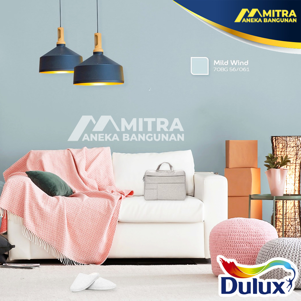 Jual CAT TEMBOK DULUX MILD WIND 70BG 56/061 / DULUX INTERIOR EKSTERIOR ...