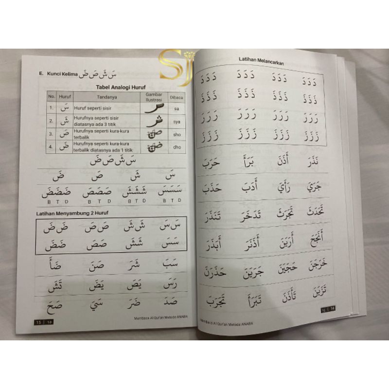 Jual al quran tajwid Buku Praktis Belajar Tahsin metode anaba belajar ...
