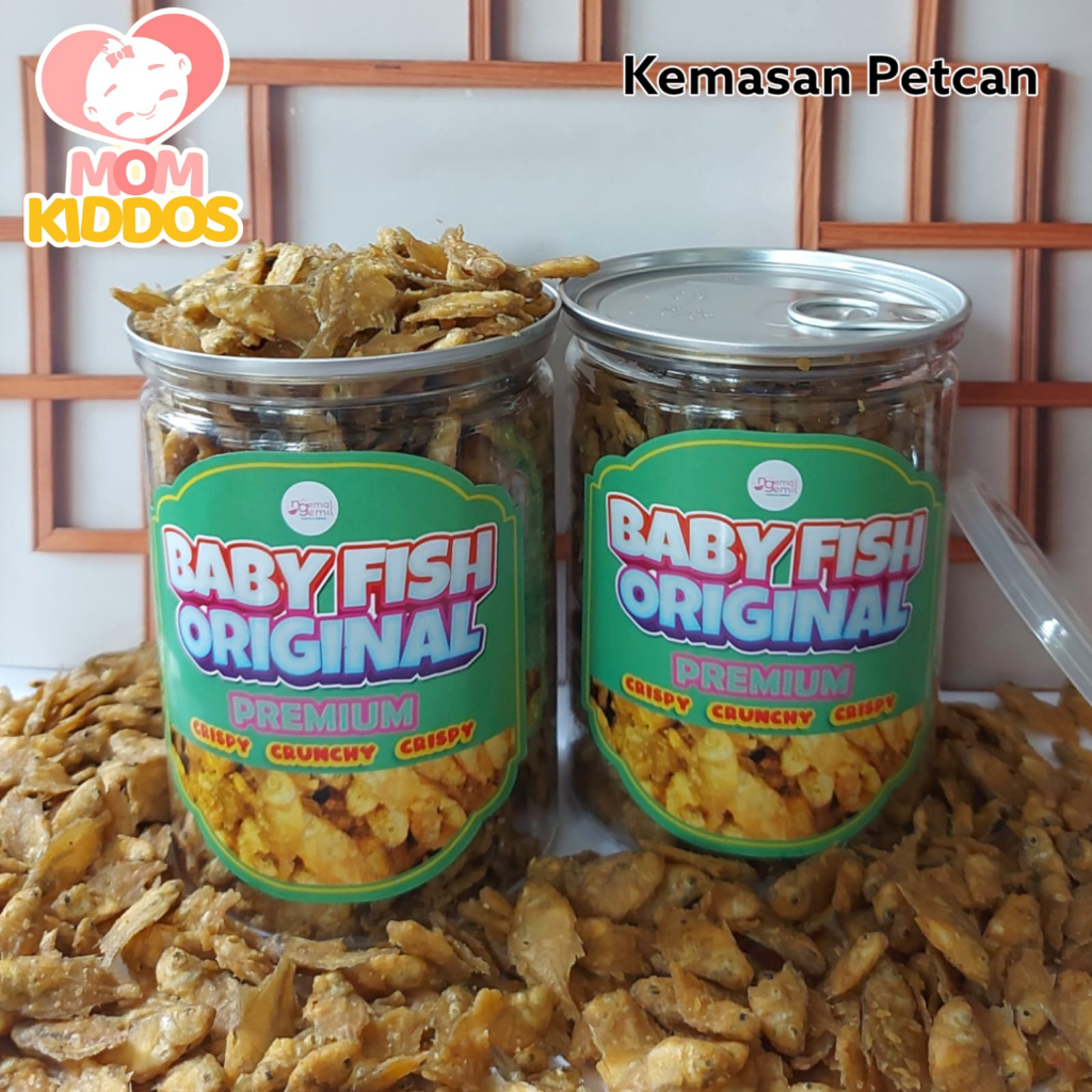 Jual Cemilan Baby Fish Original Premium (Kemasan PET CAN) | Shopee ...