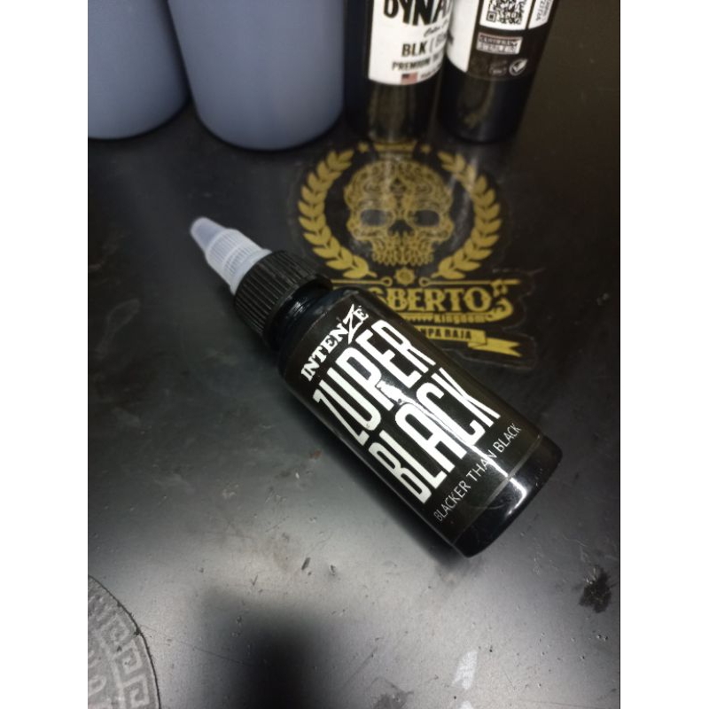 Jual intenze inten intens Super black zuper black tripel black triple black tattoo tatto ink